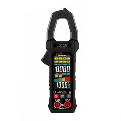 مولتی متر کلمپی دیجیتال HYTAIS مدل TS601 با قابلیت اندازه‌گیری جریان و ولتاژ تا 600 آمپر