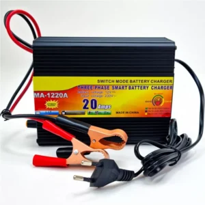 تصویر شارژر باتری ۱۲ ولت UKC مدل FL-1220A با جریان خروجی ۲۰ آمپر مناسب برای باتری‌های ۵۰ تا ۲۰۰ آمپر ساعت