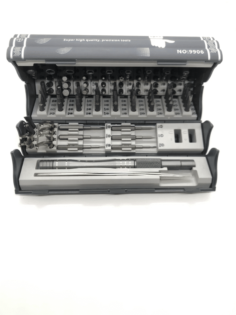 ست پیچ‌گوشتی Precision ۱۲۸-in-1 با فولاد کروم-وانادیوم و قابلیت مگنتیک – جعبه ابزار حرفه‌ای تعمیرات - تصویر 4