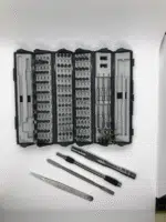 ست پیچ‌گوشتی Precision ۱۲۸-in-1 با فولاد کروم-وانادیوم و قابلیت مگنتیک – جعبه ابزار حرفه‌ای تعمیرات - تصویر 6