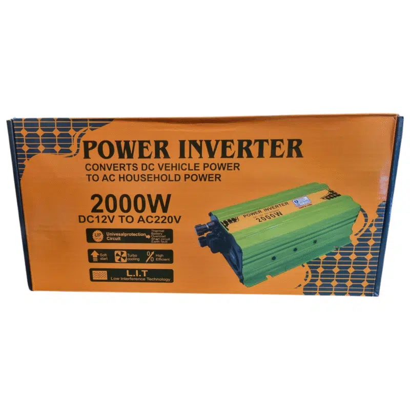 اینورتر خودرو 2000 وات مدل POWER INVERTER – مبدل برق 12 به 220 ولت - تصویر 2