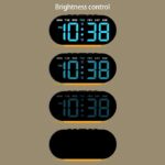 ساعت رومیزی دیجیتال چندکاره LED با نمایشگر دما و تقویم مدل GH-8035 - تصویر 4