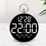 ساعت دیجیتال LED مدل GH8029 با آلارم دوگانه و نمایش تاریخ - تصویر 3