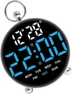 ساعت دیجیتال LED مدل GH8029 با آلارم دوگانه و نمایش تاریخ - تصویر 2