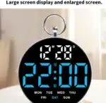 ساعت دیجیتال LED مدل GH8029 با آلارم دوگانه و نمایش تاریخ - تصویر 4