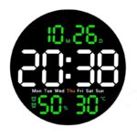 ساعت دیجیتالی دیواری دایره کنترلی مدل DS-5501