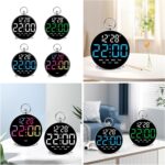 ساعت دیجیتال LED مدل GH8029 با آلارم دوگانه و نمایش تاریخ - تصویر 6