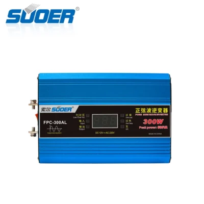 اینورتر 300 وات سینوسی خالص SUOER مدل FPC-300AL