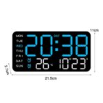 ساعت دیجیتال LED رومیزی و دیواری مدل 6659 - تصویر 4
