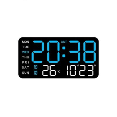 ساعت دیجیتال LED رومیزی و دیواری مدل 6659