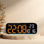 ساعت رومیزی دیجیتال LED مدل GH9015 با نمایش دما - تصویر 4