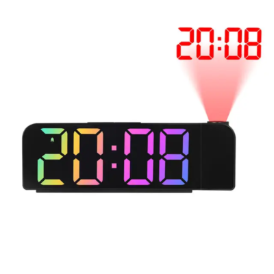 ساعت رومیزی دیجیتال RGB پروژکتوردار مدل GH0729