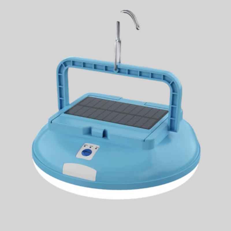 60wufo چراغ کمپینگ LED خورشیدی شارژی UFO مدل LHFD-185 توان 50 وات