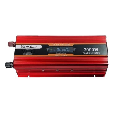 اینورتر 2000 وات 12 به 220 ولت Welion مدل WE-2000LCD