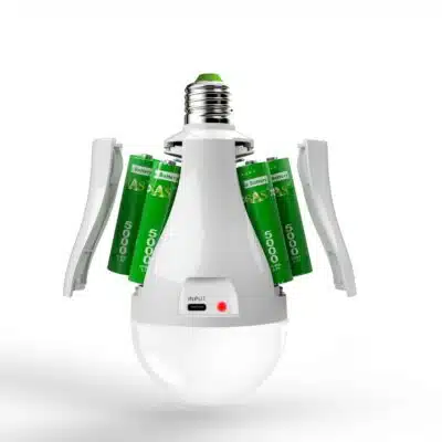 چراغ اضطراری LED شارژی سرپیچی NEL مدل HL-E06L توان 30 وات